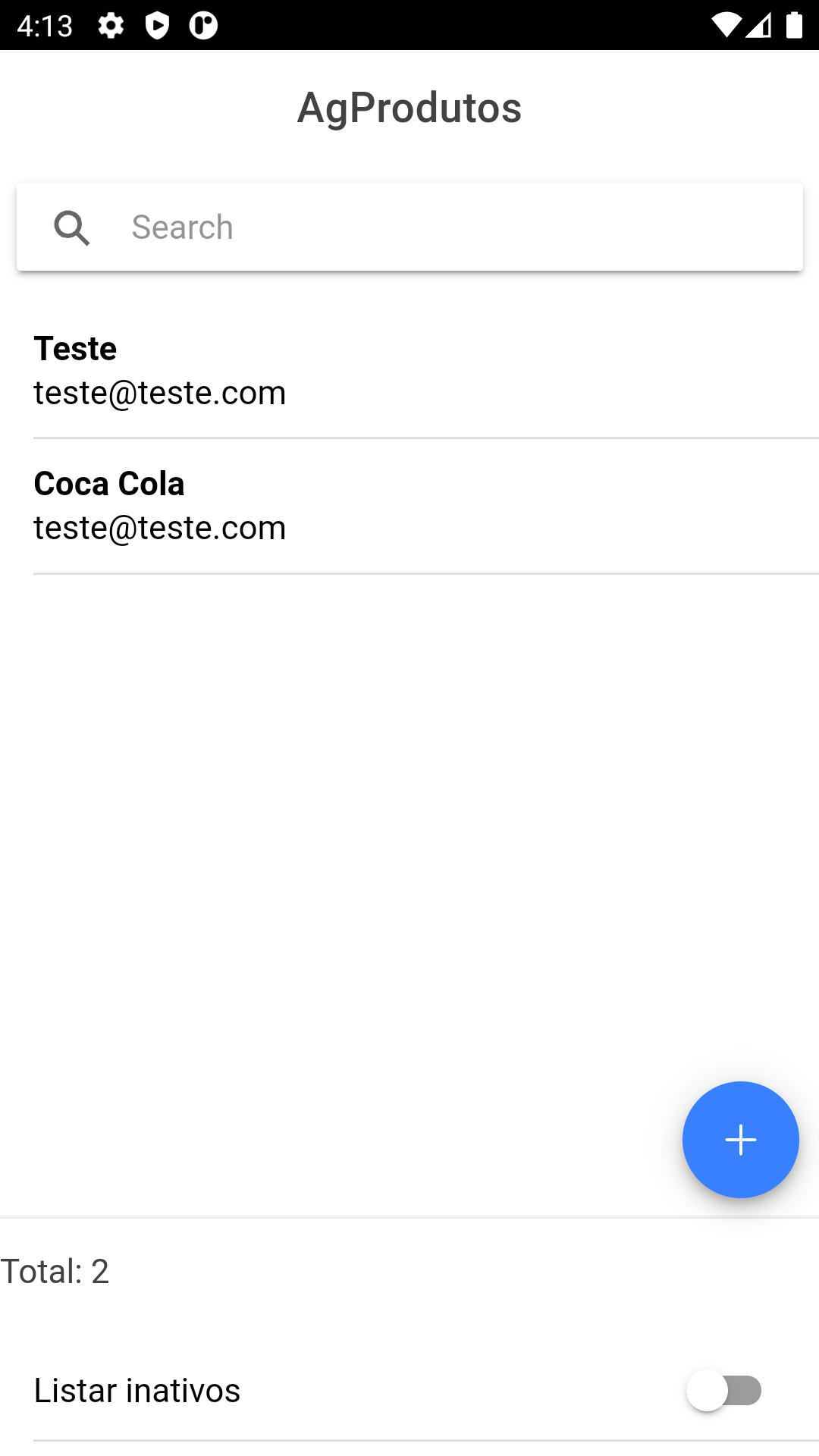 Produtos 